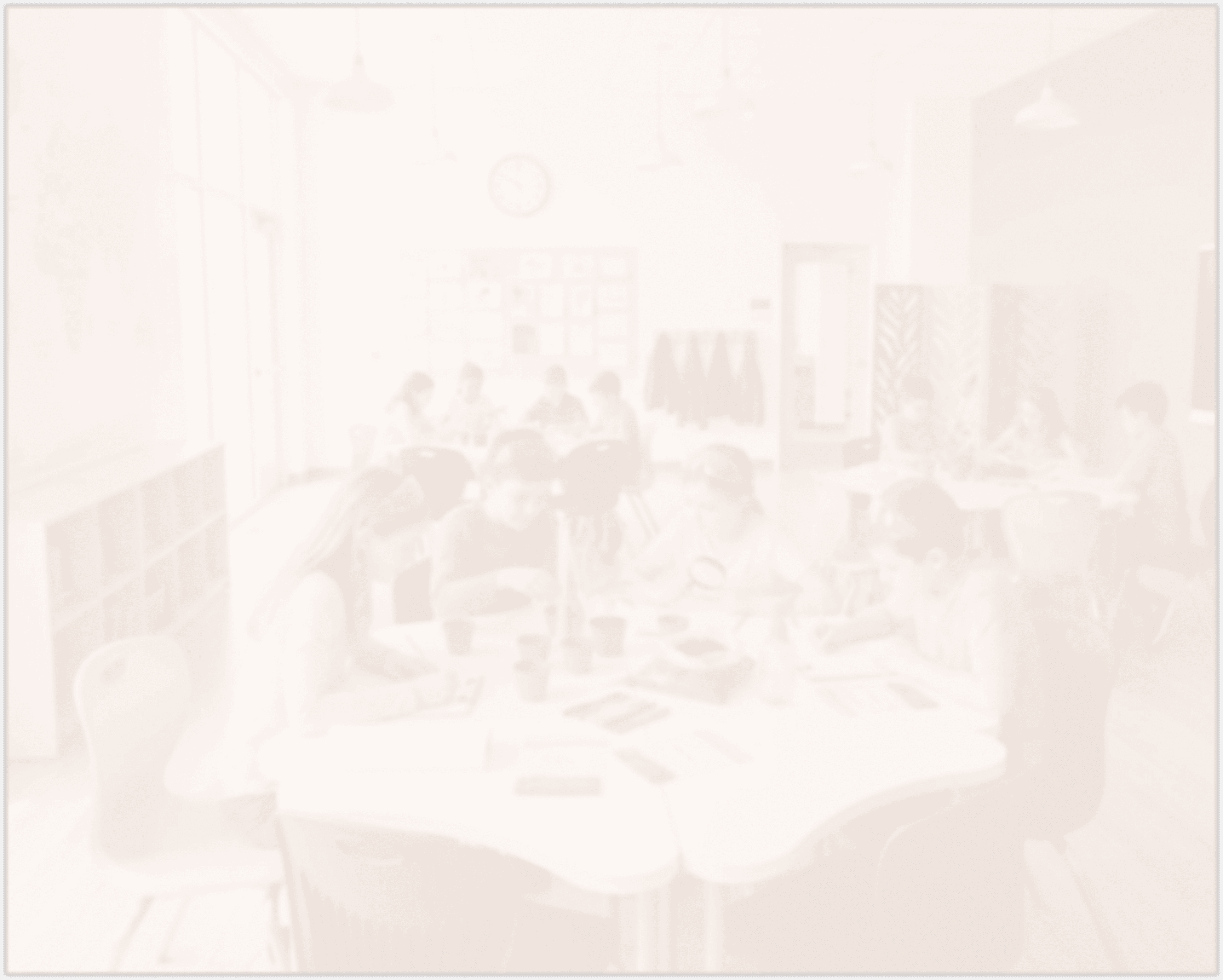 Classroom with children learning