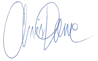 Chris Dawe's signature